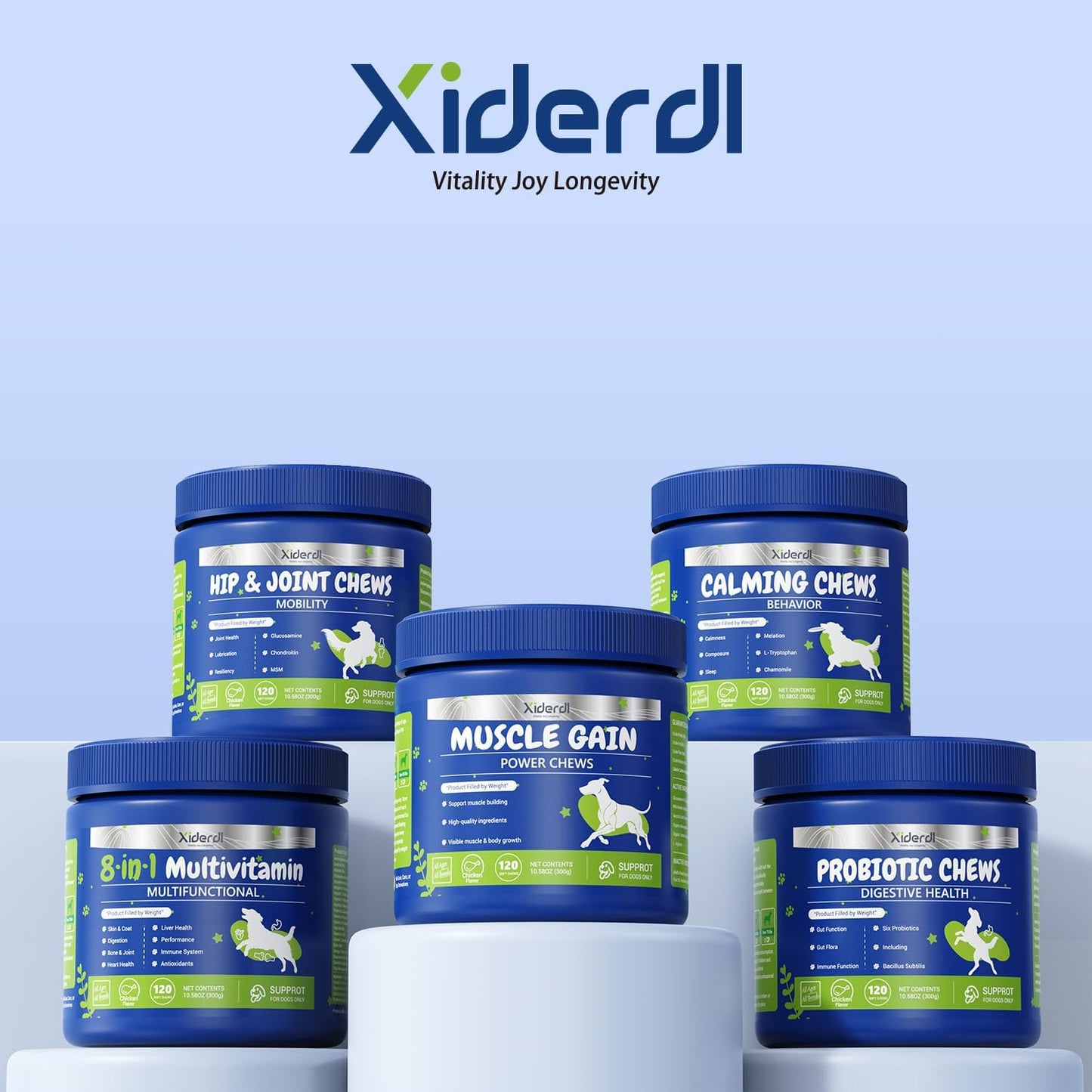 11-in-1 Muscle & Weight Support Chews for Dogs